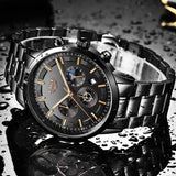 SteeleX Rugged Steel Military Watch
