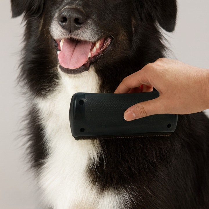 Pet Grooming Brush – Metal Saw-Tooth Blades, Deshedding Massage & For Dogs & Cats