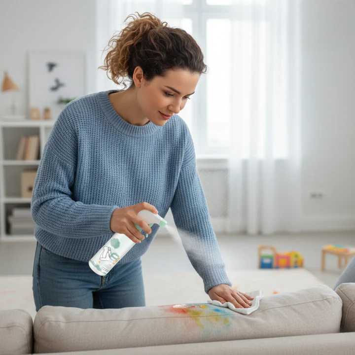 Optimized Product Title: "Fleckenentferner-Spray für Textilien – Effektiver Fleckenlöser ohne Tropfen, Ideal für Kleidung & Möbel" 

This title includes relevant keywords for better visibility and clarity, while also highlighting the product's benefits.
