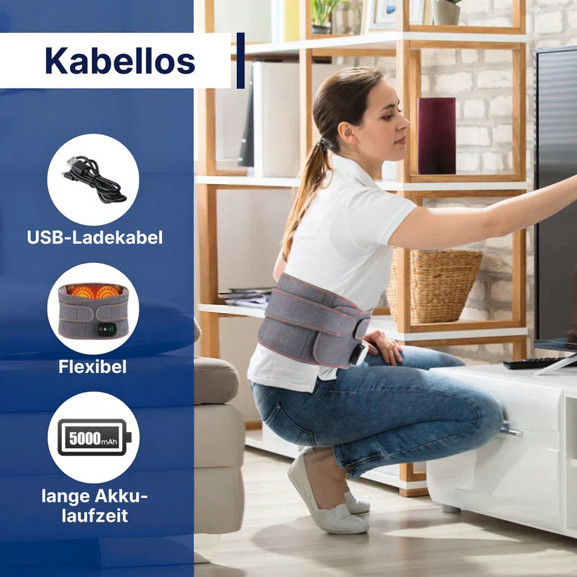ThermaLum Orthopedic Back Band with Infrared Therapy