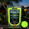 Glow-in-the-Dark Garden Pebbles – Solar-Charged Resin, 10-Hour Glow, Garden & Aquarium Safe