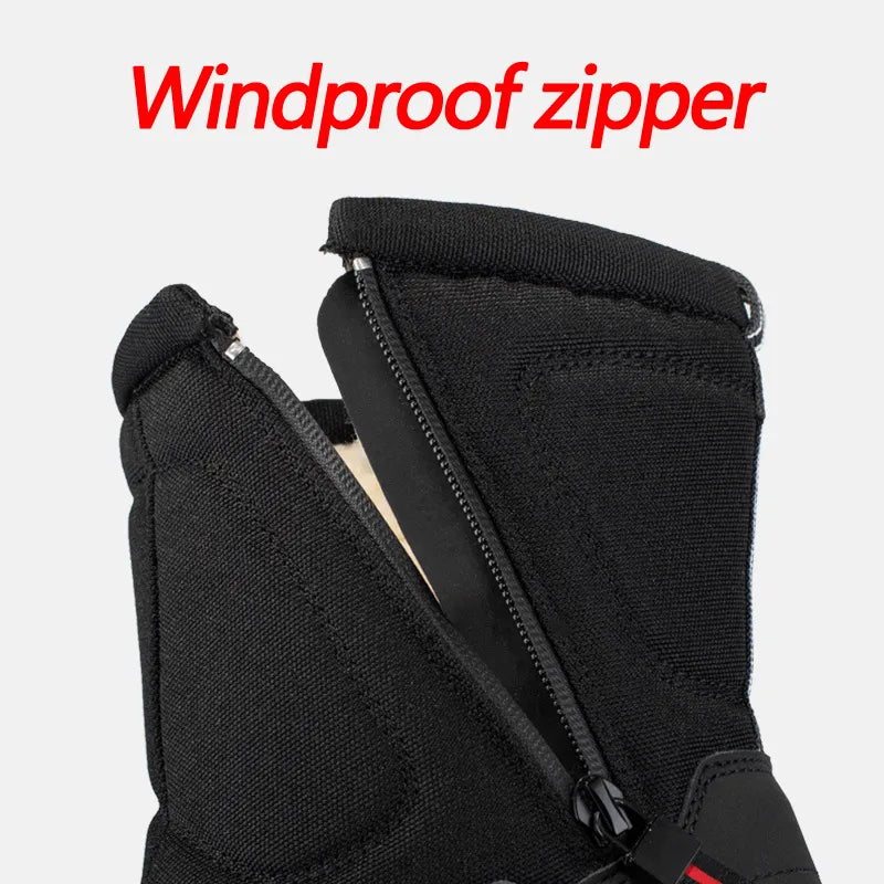 Warm Mid-Height Winter Snow Boots