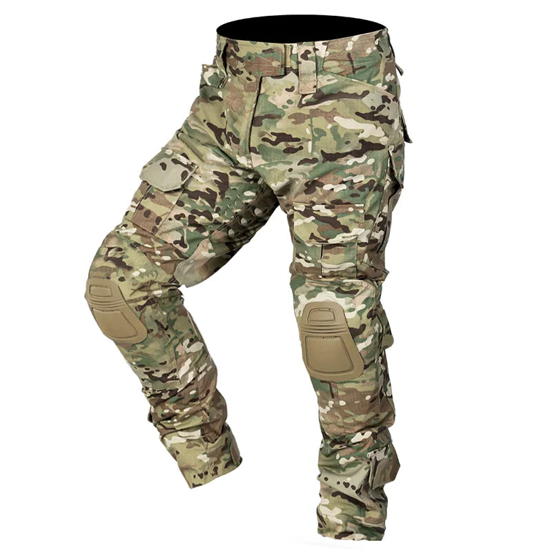 Men's Cargo Pants with Knee Protection – Tobias