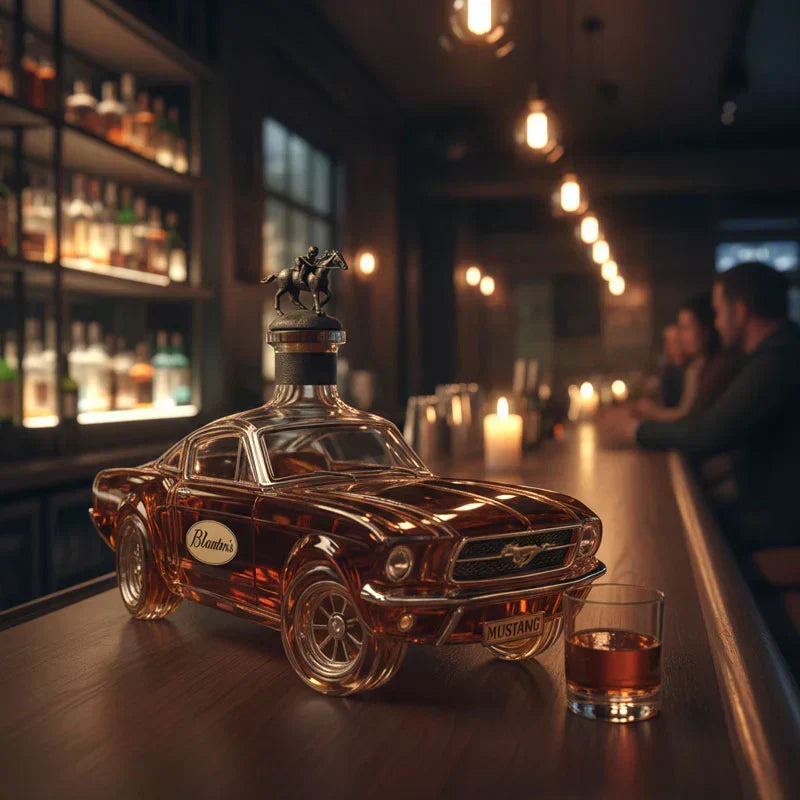 BowLift | OutlawFlask | Limited Edition Bronco Whiskey Bottle