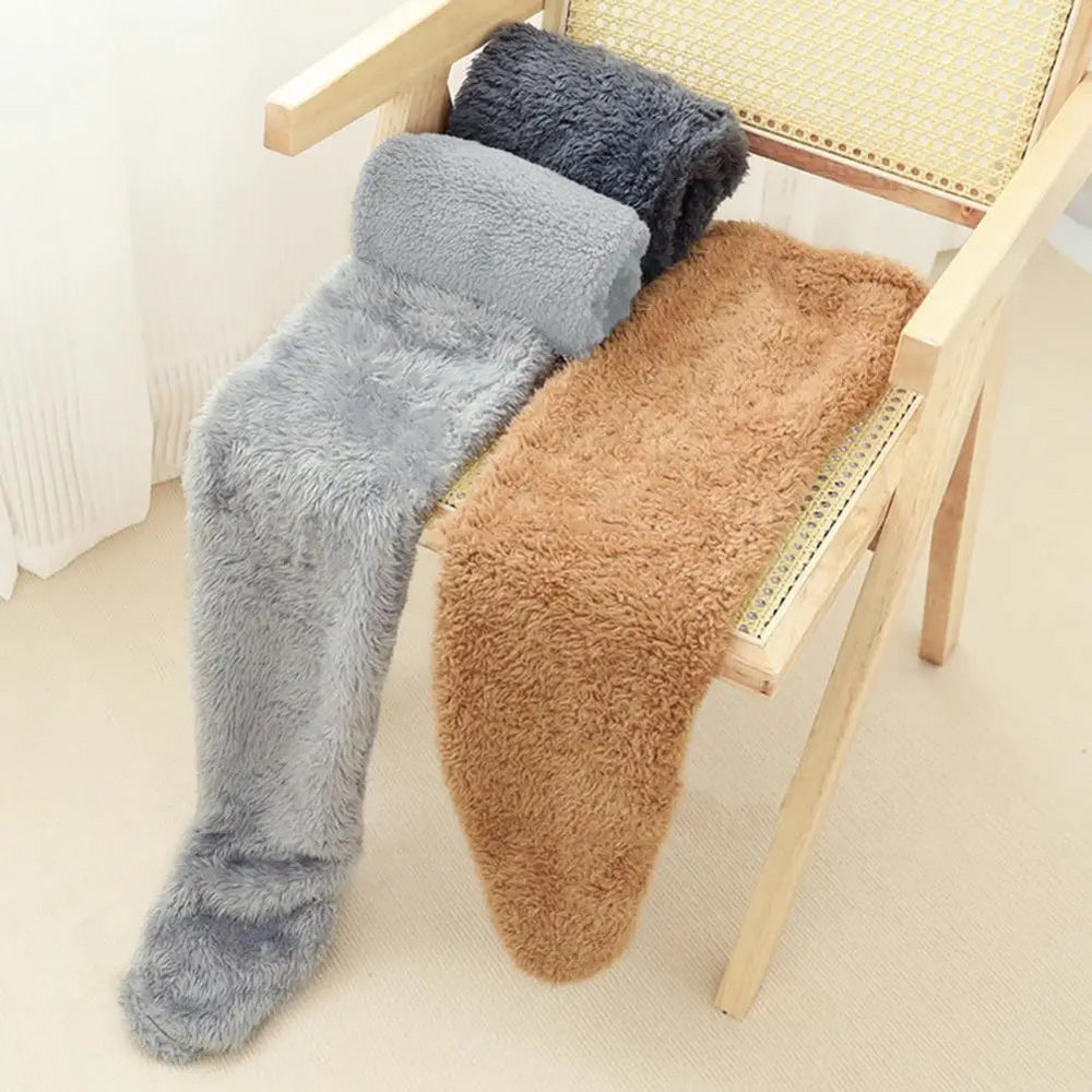 Cozy Fleece Winter Socks - Long Warm Stockings for Ultimate Comfort and Warmth
