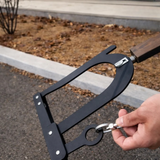 Outdoor Rope Threader Clamp – ABS Plastic, 8 cm & Universal Rope Fit