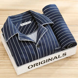 Decotic Striped Pajama Set for Men