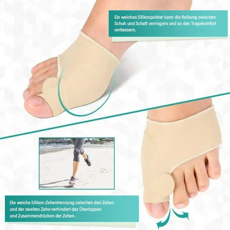 Unisex Bunion Toe Separator – Gel Cushion, Lycra & Hallux Valgus Corrector