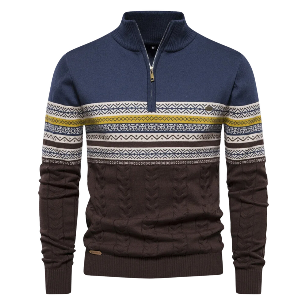 Enhanced Product Title: Julian Viertel Reißverschluss Pullover für Herren – Bequemer, stylischer Sweater mit hochwertigem Material und modernem Design

This title includes keywords that potential customers might search for, such as "Herren," "bequem," "st