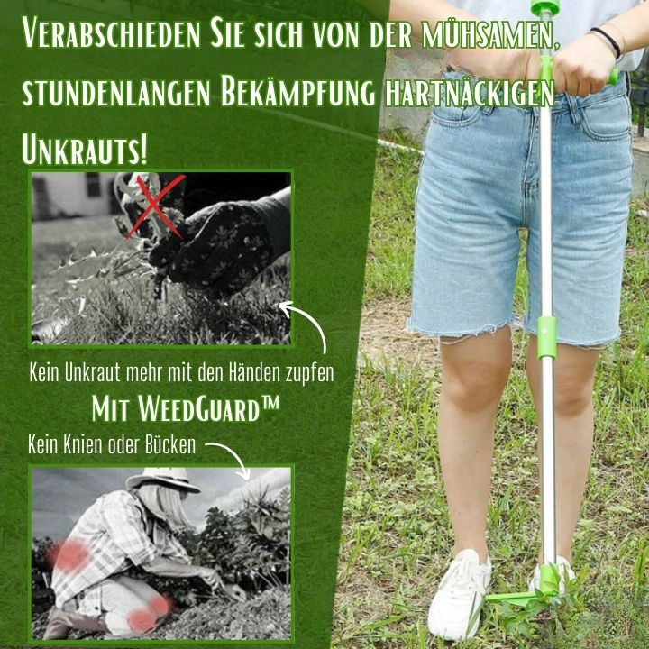 Ergonomischer Unkrautstecher mit Fußpedal – Rückenfreundliches Gartenwerkzeug für müheloses Unkrautentfernen