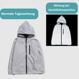 LumiSafe High-Reflective Waterproof Unisex Rain Jacket