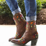 Sierra – Waterproof Vintage Cowgirl Boots