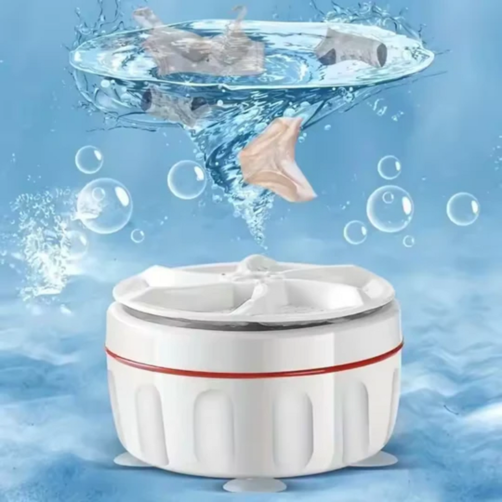Portable Ultrasonic Washing Machine – USB Powered, 1kg Capacity & 4 Wash Modes