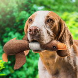 Durable Squeaky Duck Dog Toy – Chew-Resistant, Dental Cleaning & All Breeds