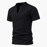 Men's V-Neck T-Shirt – Breathable Cotton, Everyday Fit & Versatile Style