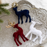 Sparkling Deer Ornament – Luxury Christmas Reindeer Decoration