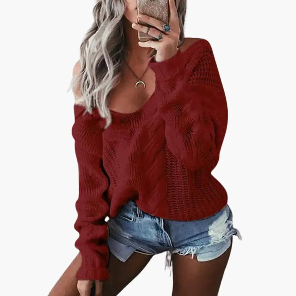 Women's Sweater – Oversized Fit & Long Sleeves
