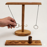 Holz-Ringwurfspiel für die ganze Familie – Spaß und Unterhaltung für Groß und Klein