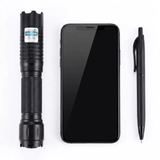 BowLift | Blue Beam Laser Torch | 450nm High-Intensity Optical Output | Tactical 5000m+ Range | Adjustable Focus Aluminum Chassis | Thermal Ignition Capable Flashlight