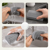 Reusable EVA Cleaning Sponge – Multi-Surface, Streak-Free & 3-Color Pack