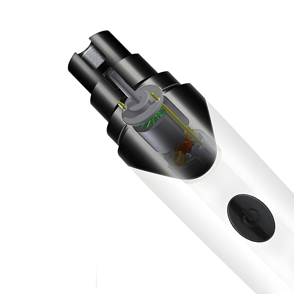 Electric Pet Nail Grinder – USB Rechargeable, 3 Grinding Ports, Quiet, Dogs & Cats
