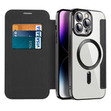Valtrix – Leather Flip Case with Magnetic Adsorption & RFID Protection (1+1 FREE)