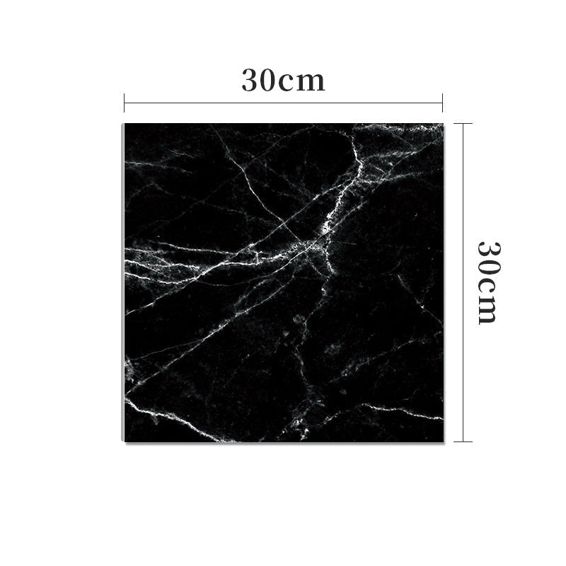 Self-Adhesive Vinyl Floor Tiles – Waterproof, 30×30 cm & 4-Pack Peel-and-Stick