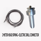 Drain Cleaning Spiral – Manganese Steel, Drill Adapter for 1-3m Pipes