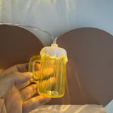 2-Pack LED Beer Mug String Lights - LichterBier Oktoberfest 2025