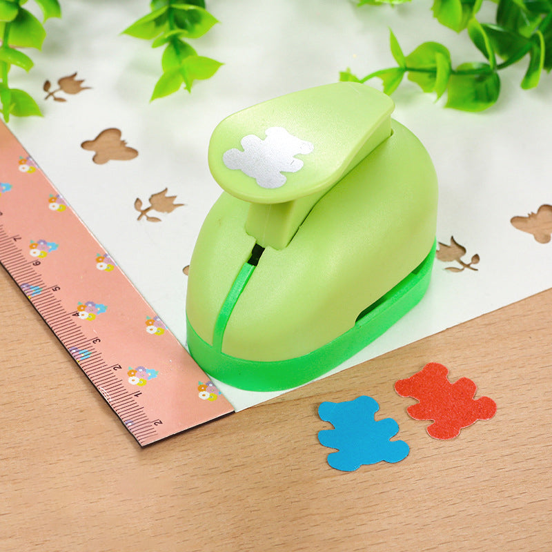 15-in-1 Craft Paper Punch Set – ABS & Zinc Alloy, 1.5 cm Motifs & 15 Shapes