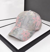 Women's Sequin Butterfly Baseball Cap – Breathable Mesh, Adjustable & Size M 56-58cm