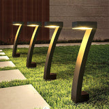 Solar Pathway Light – Z-Shape 46cm, IP65 Waterproof & 3500K Warm White