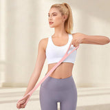 Double-Loop Resistance Band – 20lb Silicone, Non-Slip Grip & Sweat-Resistant