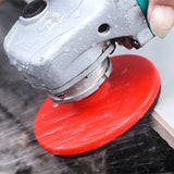 Angle Grinder Polishing Disc – Silicon Carbide, 6mm, Cooling Vents, 50 & 100 Grit