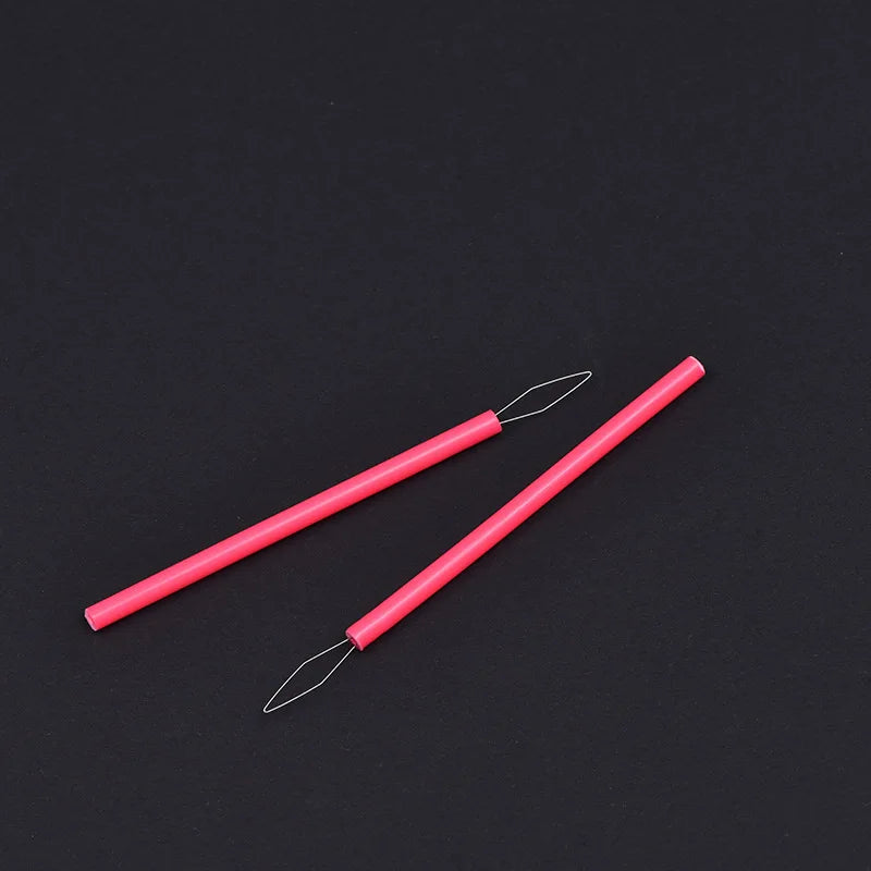 Ergonomic Needle Threader – Cylindrical Grip for Sewing, Knitting & Crafts