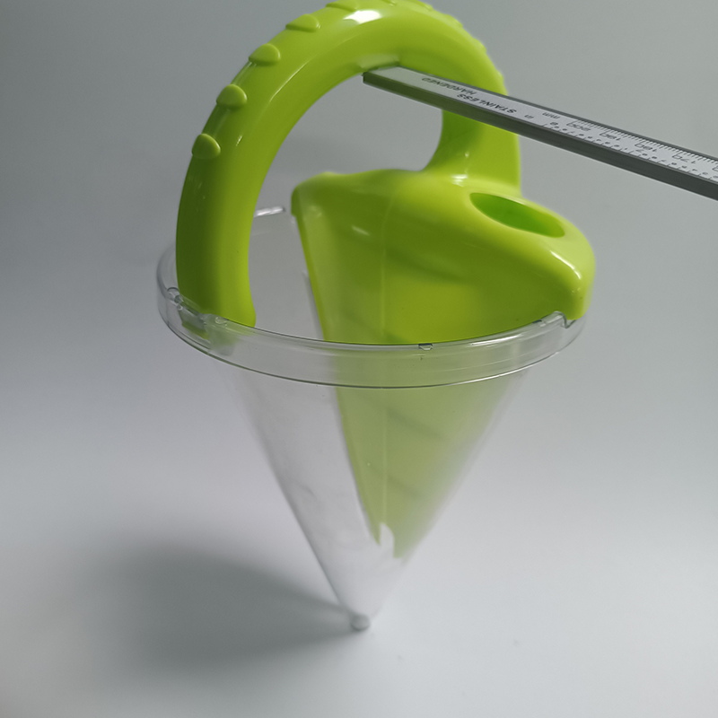 Kids' Conical Sand Castle Mold – Foldable Design, Ergonomic Handle & Non-Toxic Plastic