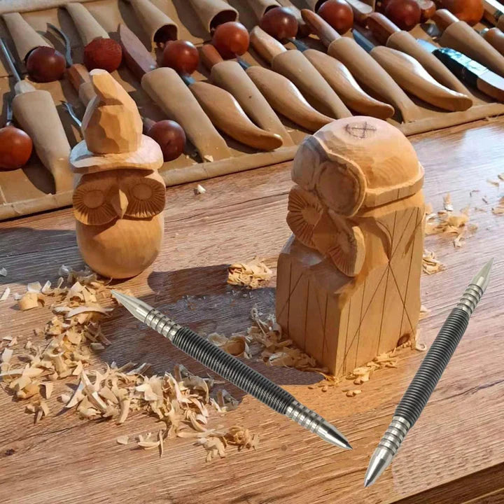 Enhanced Product Title: "Automatischer Körner – Präzises Markieren ohne Hammer für Metall und Holz" 

This title includes keywords that improve search visibility while clearly describing the product's benefits and applications.