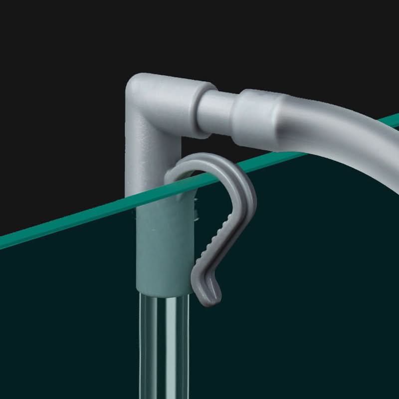 Aquarium Gravel Vacuum Siphon – Adjustable Flow Control, Fish Net & 260cm Hose