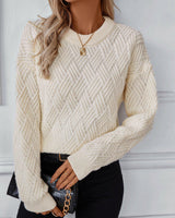 Denise Luxury Knit Sweater - Elegant Women's Pullover for Ultimate Comfort