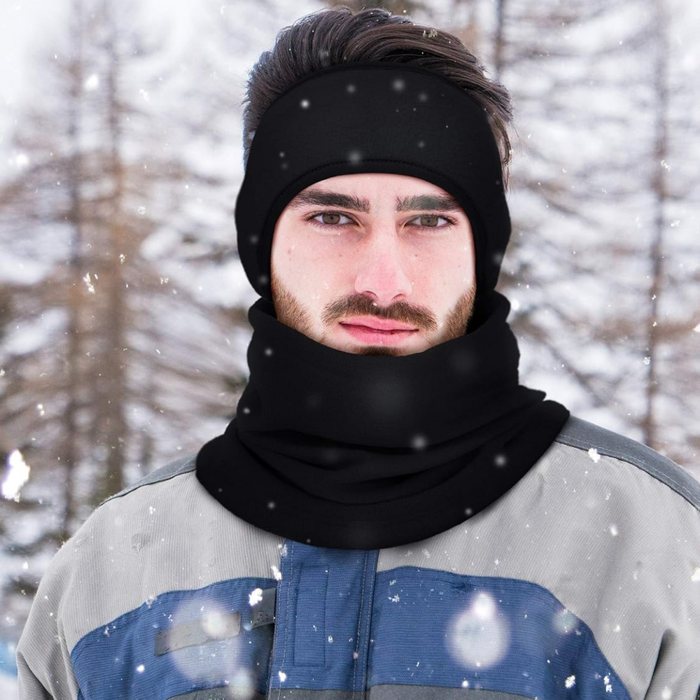 ArcticPack 6-in-1 Winter Fleece Set - Versatile Cold Weather Gear for Ultimate Warmth & Comfort