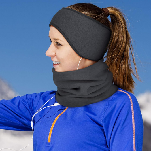 ArcticPack 6-in-1 Winter Fleece Set - Versatile Cold Weather Gear for Warmth & Comfort