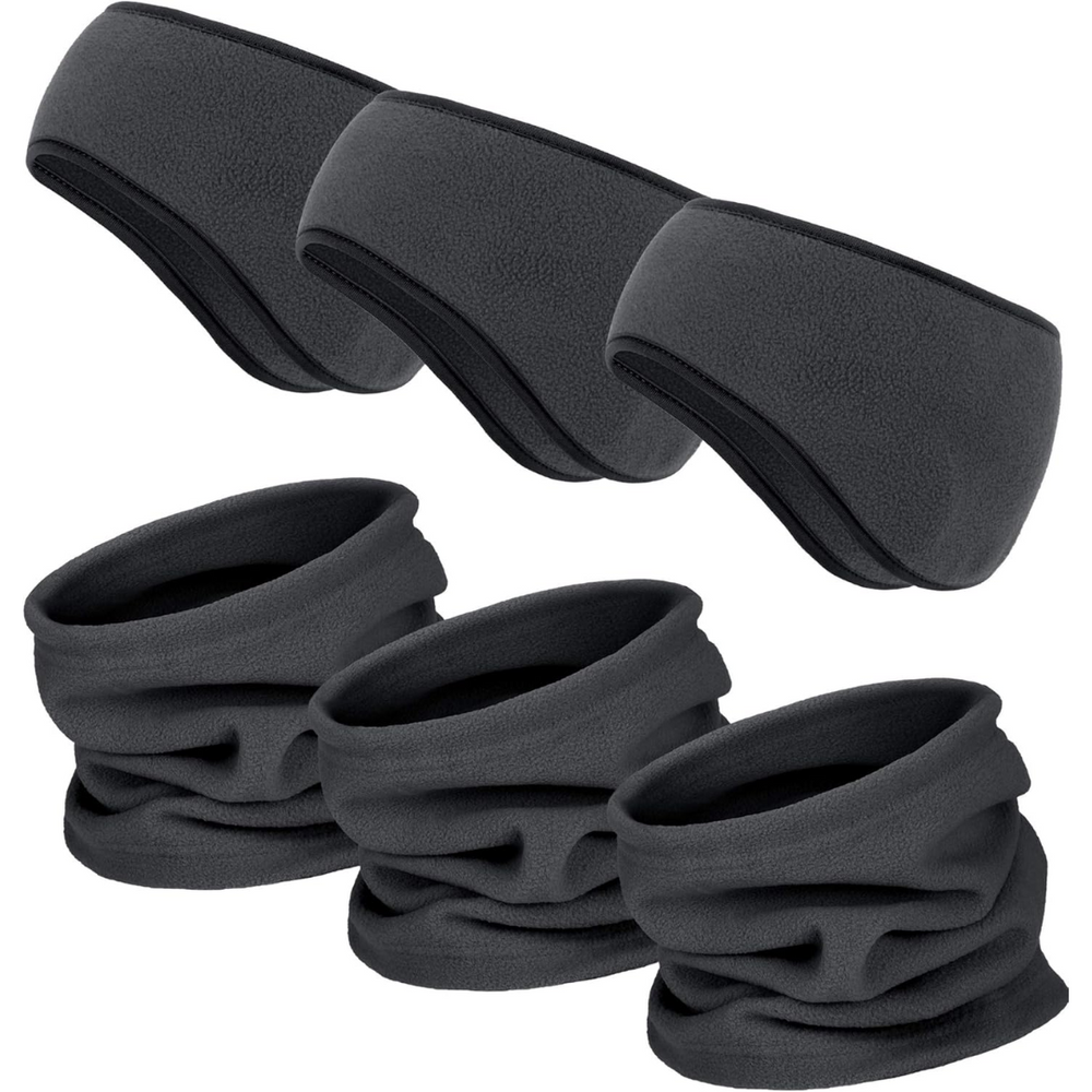 ArcticPack 6-in-1 Winter Fleece Set - Versatile Cold Weather Gear for Ultimate Warmth & Comfort