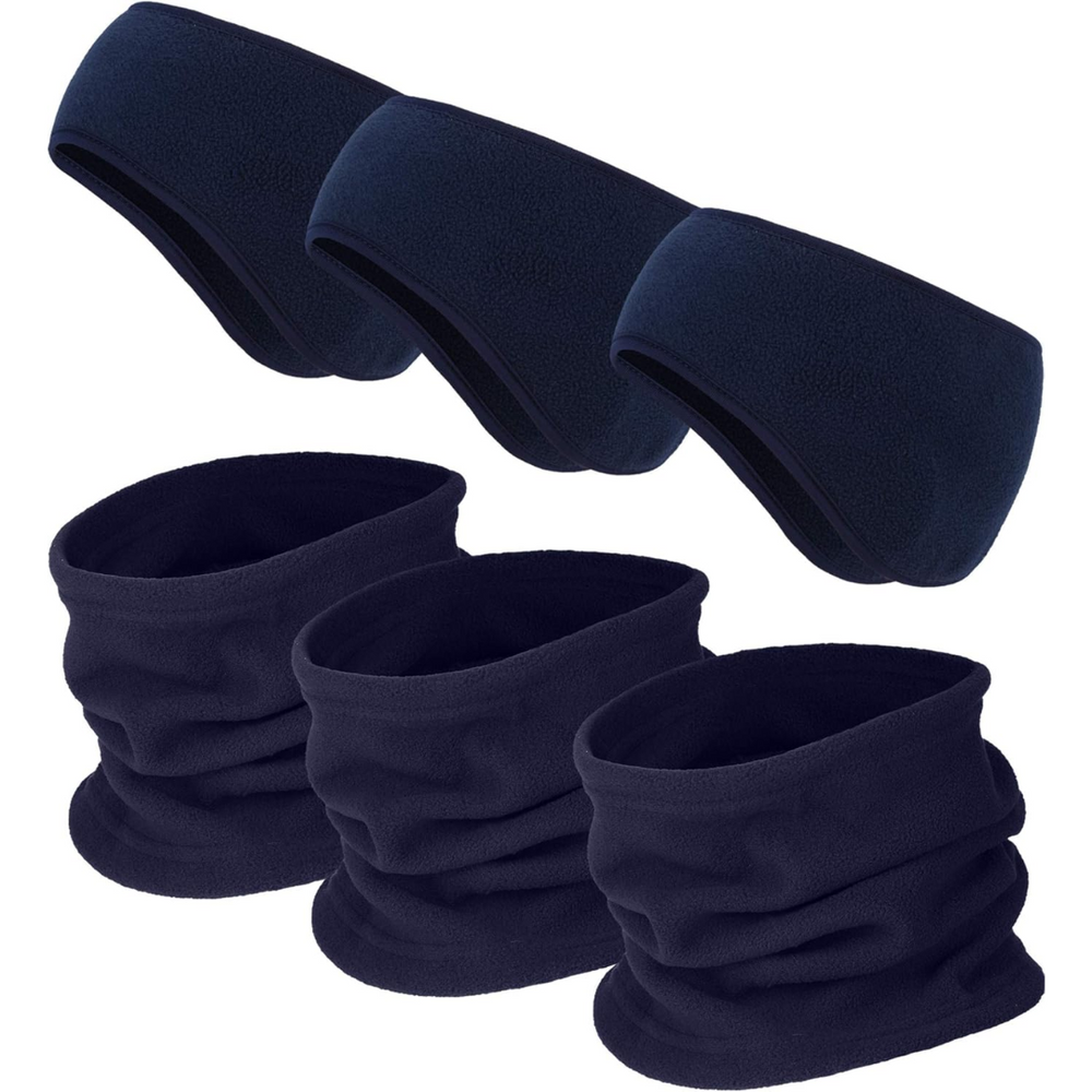 ArcticPack 6-in-1 Winter Fleece Set - Versatile Cold Weather Gear for Ultimate Warmth & Comfort