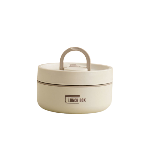 ThermoBox insulated lunchbox - White Small