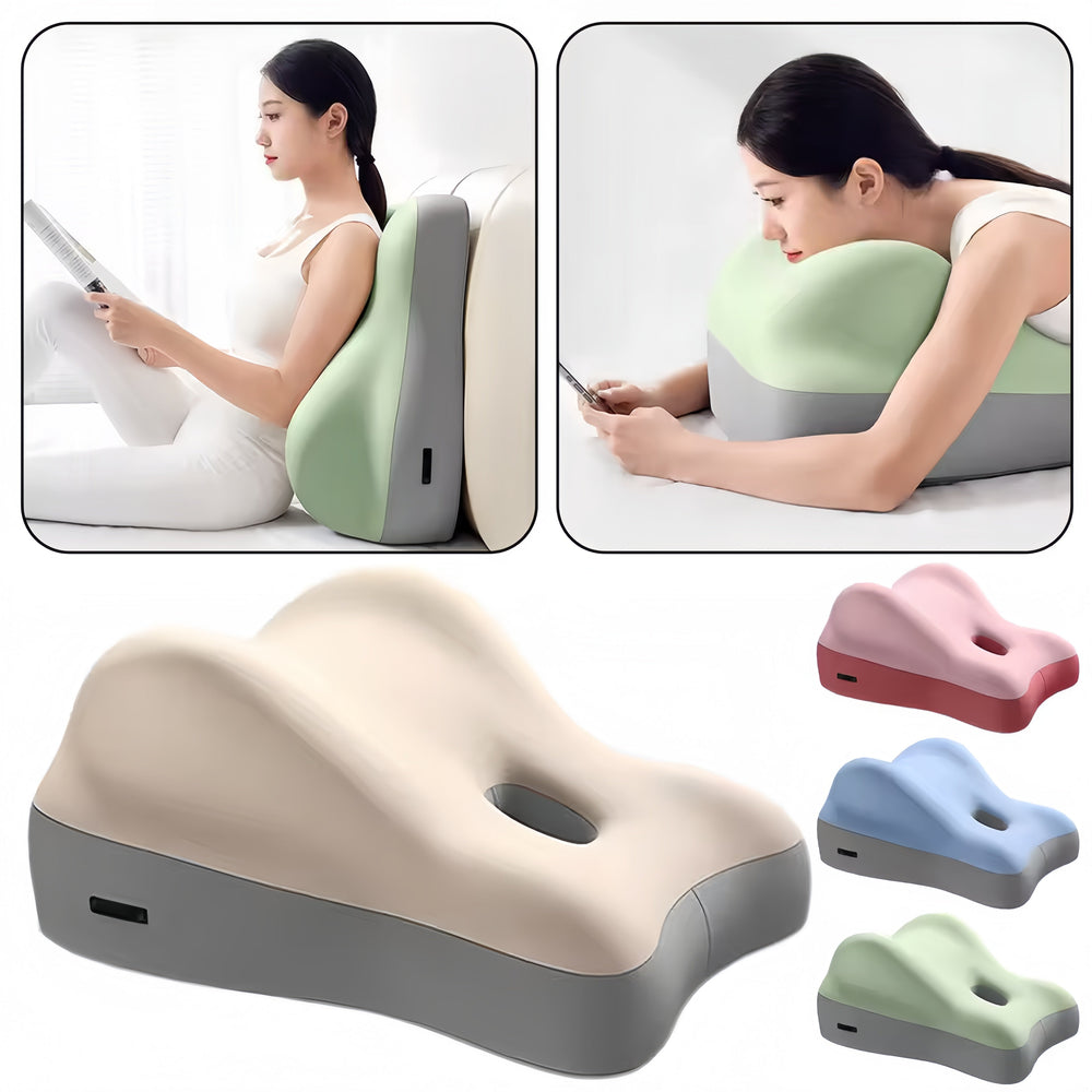 Ergonomic Wedge Pillow – Memory Foam, Washable Cover & Multi-Position Support for Couples