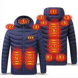 Smart Heated Jacket – USB Thermostat Coat