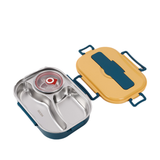 Stainless Steel Lunch Box – 3 or 4 Compartments, Soup Bowl & Dishwasher-Safe