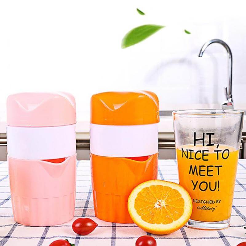 Manual Citrus Juicer – BPA-Free PP, 300ml Capacity & Built-In Filter