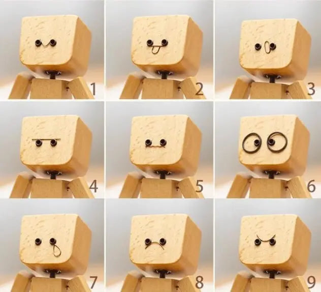 Handgemachte Holzfigur – Wippender Begleiter für Fröhliche Autofahrten | Perfektes Geschenk für Kinder und Autofans