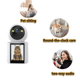 Pet Camera with Display – Two-Way Audio, Night Vision & Wi-Fi App